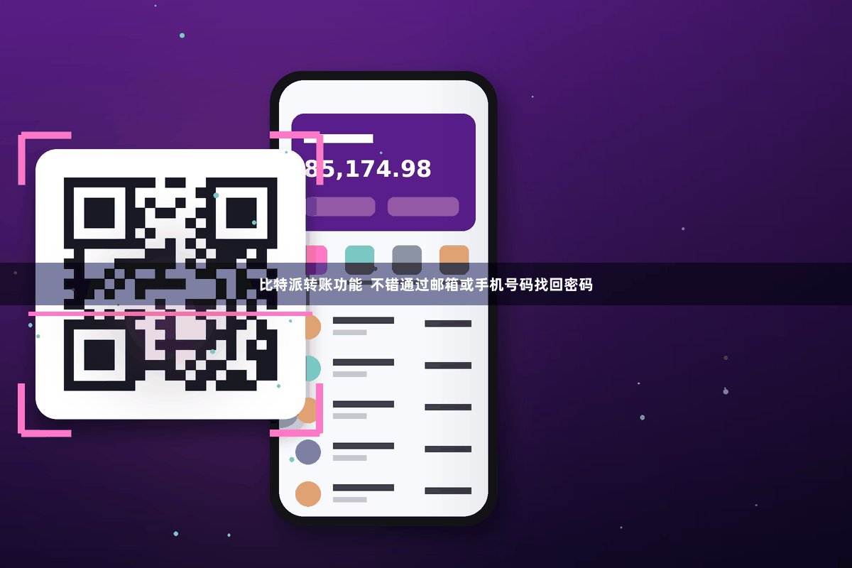 比特派转账功能  不错通过邮箱或手机号码找回密码